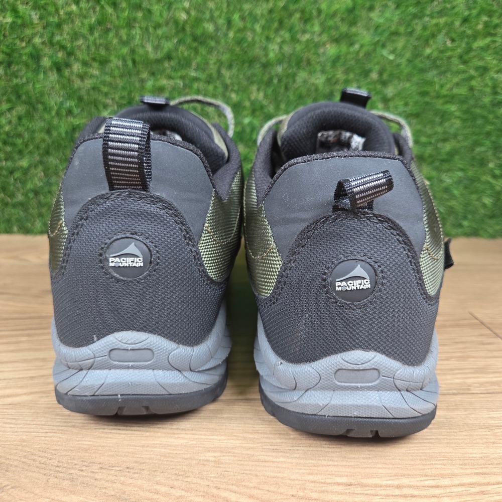 Pacific Mountain Mead Mens Hiking Shoes Green Waterproof Suede PM006301-060 11.5 - Picture 6 of 16